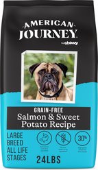 American Journey Grain-Free Large Breed Adult Salmon & Sweet Potato Recipe Dry Dog Food, 24-lb bag