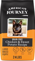 American Journey Grain-Free Large Breed Puppy Chicken & Sweet Potato Recipe Dry Dog Food, 24-lb bag