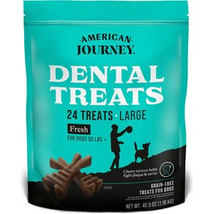 American Journey Large Grain-Free Fresh Dental Dog Chews