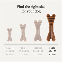 American Journey Grain-Free Large Dental Dog Treats Mint Flavor, 8 count slide 2 of 8