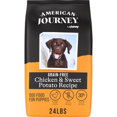 American Journey Grain-Free Puppy Chicken & Sweet Potato Recipe Dry Dog Food, 24-lb bag