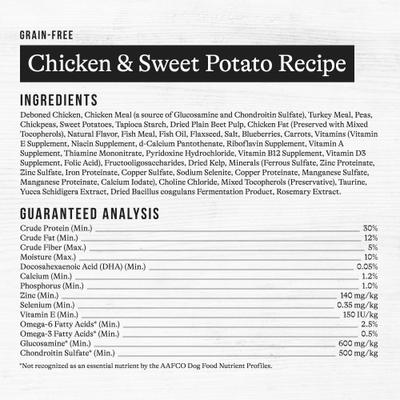 Show full view: American Journey Grain-Free Puppy Chicken & Sweet Potato Recipe Dry Dog Food, 24-lb bag slide 10 of 12