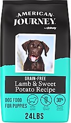 American Journey Grain-Free Puppy Lamb & Sweet Potato Recipe Dry Dog Food, 24-lb bag