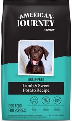 American Journey Grain-Free Puppy Lamb & Sweet Potato Recipe Dry Dog Food + Beef Recipe Grain-Free Soft & Chewy Training Bits Dog Treats slide 2 of 9