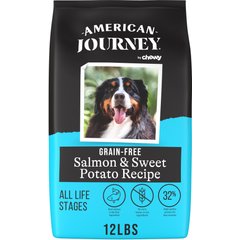 American Journey Grain-Free Salmon & Sweet Potato Recipe Dry Dog Food, 12-lb bag
