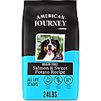 American Journey Grain-Free Salmon & Sweet Potato Recipe Dry Dog Food, 24-lb bag