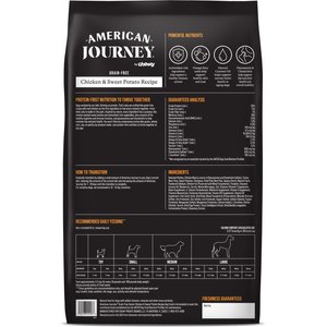American Journey Grain-Free Senior Chicken & Sweet Potato Recipe Dry Dog Food, 24-lb bag
