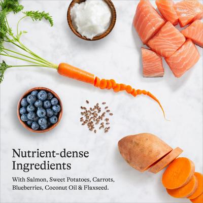 Show full view: American Journey Grain-Free Senior Salmon & Sweet Potato Recipe Dry Dog Food, 24-lb bag slide 7 of 12