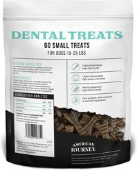 American Journey Grain-Free Small Dental Dog Treats Mint Flavor, 60 count slide 2 of 8