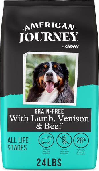 American Journey Grain-Free with Lamb, Venison & Beef Dry Dog Food