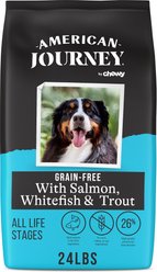 American Journey Grain-Free with Salmon, Whitefish & Trout Dry Dog Food, 24-lb bag