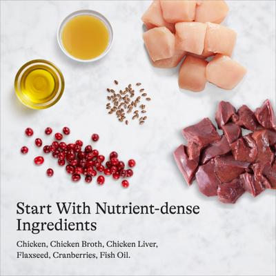 Show full view: American Journey Indoor Minced Chicken Recipe in Gravy Grain-Free Canned Cat Food, 5.5-oz can, case of 24 slide 8 of 11