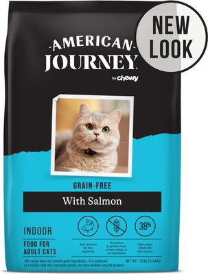 Show full view: American Journey Indoor Recipe with Salmon Grain-Free Dry Cat Food, 36-lb bundle  slide 3 of 11