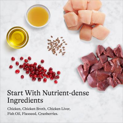 Show full view: American Journey Kitten Chicken Recipe Grain-Free Dry Cat Food, 5-lb bag + American Journey Kitten Pate Chicken Recipe Grain-Free Canned Cat Food, 3-oz, case of 24 slide 5 of 9