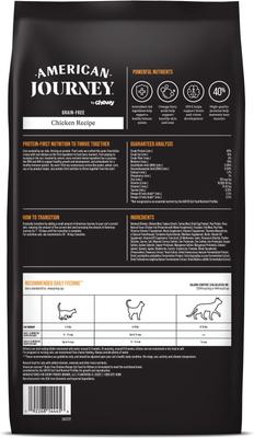 Show full view: American Journey Kitten Chicken Recipe Grain-Free Dry Cat Food, 5-lb bag slide 4 of 11