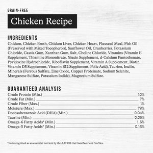 American Journey Kitten Pate Chicken Recipe Grain-Free Canned Cat Food, 3-oz can, case of 24