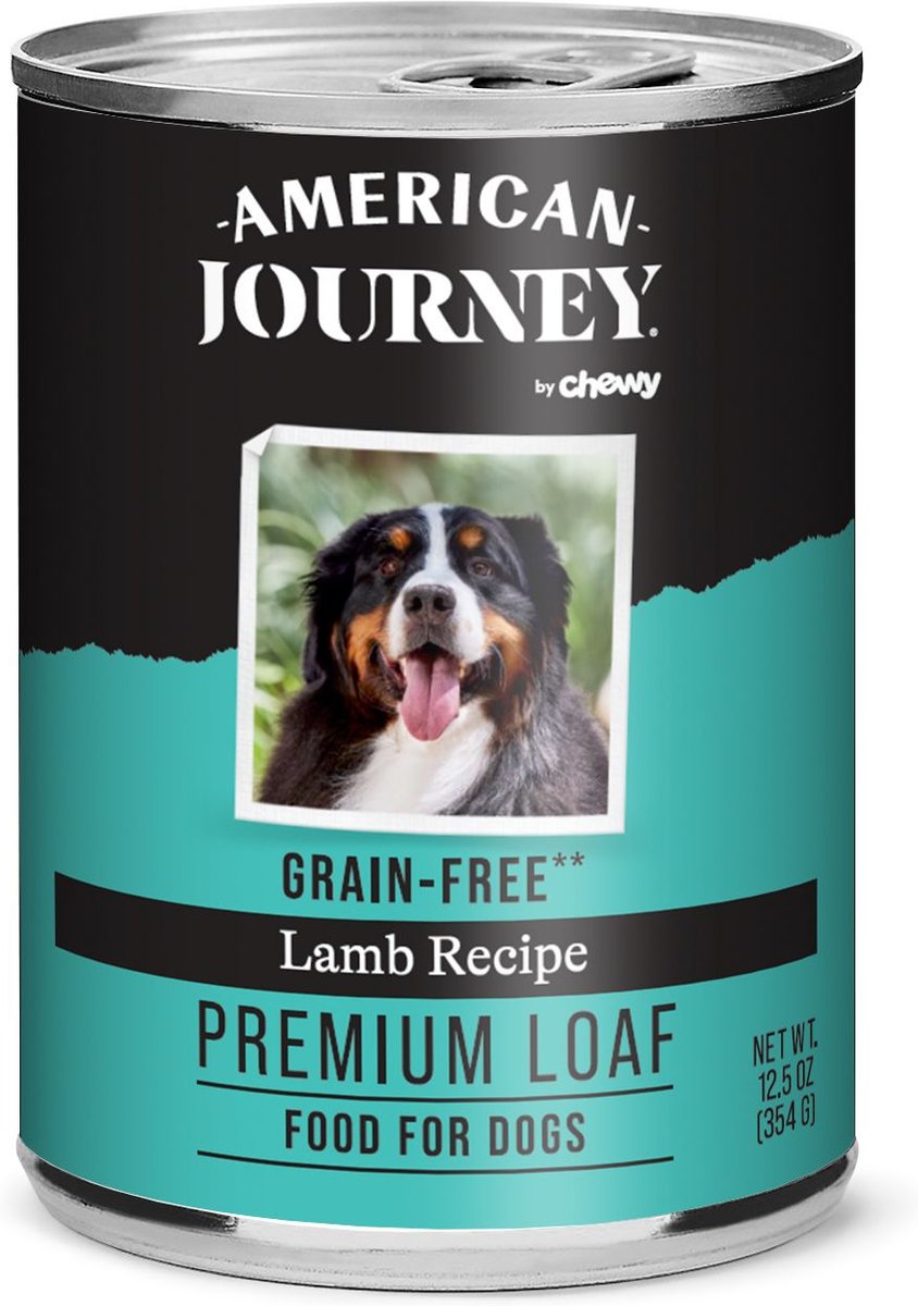 American Journey Premium Loaf Lamb Recipe Grain-Free Canned Dog Food