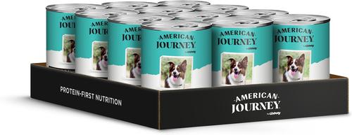 Show full view: American Journey Lamb & Vegetables Canned Dog Food, 12.5-oz can, case of 12 slide 3 of 11