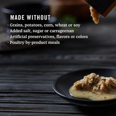 Show full view: American Journey Landmark Broths Chicken, Carrots & Pumpkin Recipe Wet Cat Food Complement Pouches, 1.4-oz case of 16 slide 7 of 11