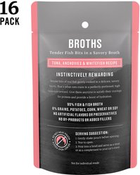 American Journey Landmark Broths Tuna, Anchovies & Whitefish Recipe Wet Cat Food Complement Pouches, 1.4-oz case of 16 slide 2 of 9