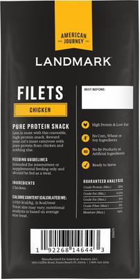 Show full view: American Journey Landmark Chicken Fillets Cat Food Toppers, 1.06-oz, pack of 10 slide 3 of 10