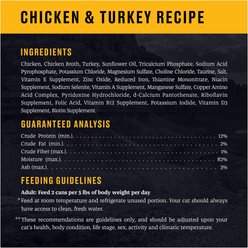 American Journey Landmark Chicken & Turkey Recipe in Broth Grain-Free Canned Cat Food, 3-oz can, case of 12 slide 2 of 9