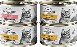 American Journey Landmark Poultry & Tuna in Broth Variety Pack Grain-Free Canned Cat Food, 3-oz can, case of 12