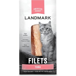 American Journey Landmark Tuna Fillets Cat Food Toppers, 1.06-oz, pack of 10
