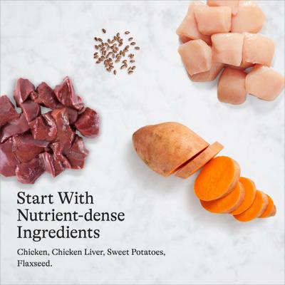 Show full view: American Journey Limited Ingredient Diet Chicken & Sweet Potato Recipe Grain-Free Canned Dog Food, 12.5-oz can, bundle of 24  slide 7 of 11