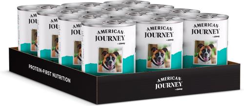 Show full view: American Journey Limited Ingredient Diet Premium Loaf Lamb & Sweet Potato Recipe Grain-Free Canned Dog Food, 12.5-oz can, case of 12 slide 3 of 11