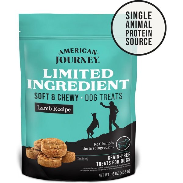 American Journey Limited Ingredient Grain-Free Lamb Recipe Soft & Chewy Dog Treats