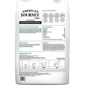 American Journey Limited Ingredient Salmon & Sweet Potato Recipe Grain-Free Dry Dog Food, 12-lb bag