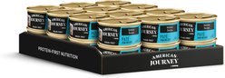 American Journey Pate Salmon Recipe Grain-Free Canned Cat Food, 3-oz can, case of 24 slide 2 of 9