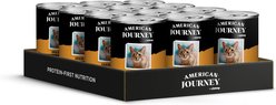 American Journey Pate Turkey & Salmon Recipe Grain-Free Canned Cat Food, 12.5-oz can, case of 12 slide 2 of 9