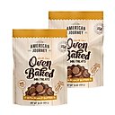 American Journey Peanut Butter Recipe Grain-Free Oven Baked Crunchy Biscuit Dog Treats, 16-oz bag, bundle of 2