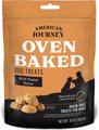 American Journey Peanut Butter Recipe Grain-Free Oven Baked Crunchy Biscuit Dog Treats, 16-oz bag