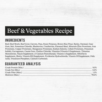 Show full view: American Journey Protein & Grains Formula Poultry & Beef Variety Pack Canned Dog Food, 12.5-oz can, bundle of 24  slide 7 of 10