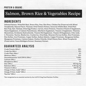 American Journey Protein & Grains Salmon, Brown Rice & Vegetables Recipe Dry Dog Food, 28-lb bag