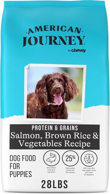 AMERICAN JOURNEY Protein Grains Puppy Salmon, Brown Rice