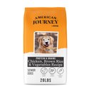 American Journey Protein & Grains Senior Chicken, Brown Rice & Vegetables Recipe Dry Dog Food, 28-lb bag