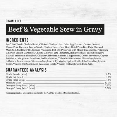 Show full view: American Journey Protein & Grains Senior Salmon, Brown Rice & Vegetables Recipe Dry Food + Poultry & Beef Variety Pack Grain-Free Canned Dog Food slide 3 of 9