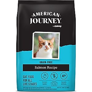 American Journey Salmon Recipe Grain-Free Dry Cat Food, 12-lb bag