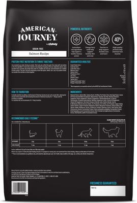 Show full view: American Journey Salmon Recipe Grain-Free Dry Cat Food, 24-lb bundle  slide 4 of 11