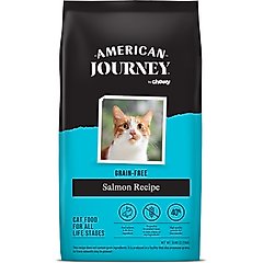 American Journey Salmon Recipe Grain-Free Dry Cat Food, 5-lb bag