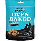 American Journey Salmon Recipe Grain-Free Oven Baked Biscuit Dog Treats, 16-oz bag