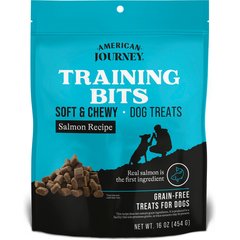 American Journey Salmon Recipe Grain-Free Soft & Chewy Training Bits Dog Treats, 16-oz bag