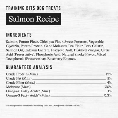 Show full view: American Journey Salmon Recipe Grain-Free Soft & Chewy Training Bits Dog Treats, 16-oz bag slide 9 of 10
