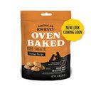 American Journey Turkey Recipe Grain-Free Oven Baked Crunchy Biscuit Dog Treats (New Look Coming Soon), 8-oz bag