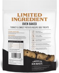 American Journey Turkey & Sweet Potato Recipe Limited Ingredient Dog Treats, 14-oz bag slide 2 of 8