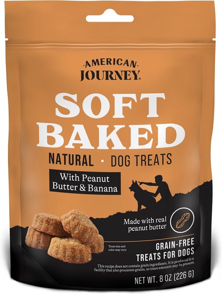 Grain Free Soft Baked Dog Treats AMERICAN JOURNEY With Peanut